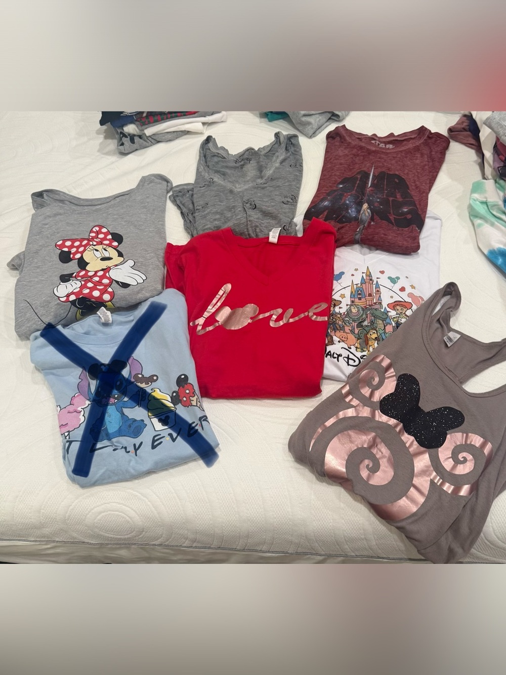 Disney tshirt bundle AM